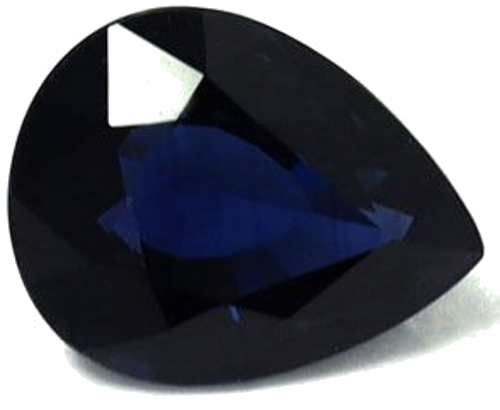 2.2 carat BLUE Pear Safyras (1)
