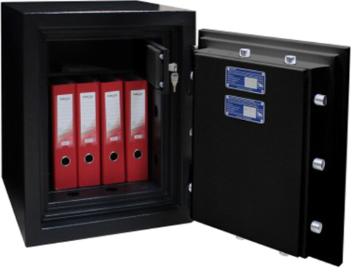 Сейф огневзломостойкий F60CLI63ET Black (145 кг) (3)