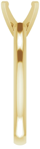 Sužadėtuvių Žiedas „Solitaire“ 585 Geltonojo Aukso Round 7.5mm (3)
