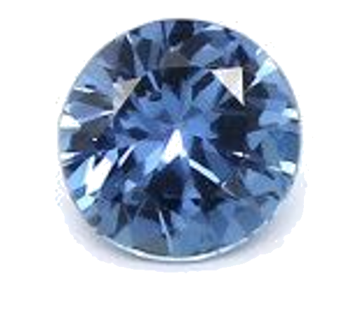0.14 carat BLUE BRILLIANT cut Round Safyras (1)