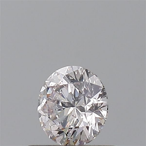 0.43 carat Faint  Pink-SI2 GD cut Natūralus Round Deimantas (1)