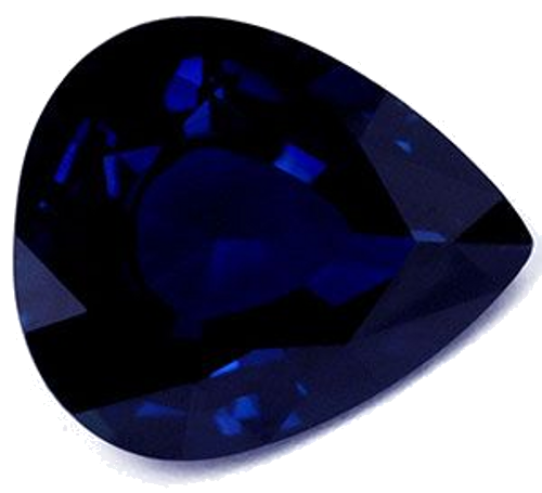 5.16 carat BLUE Pear Safyras (1)