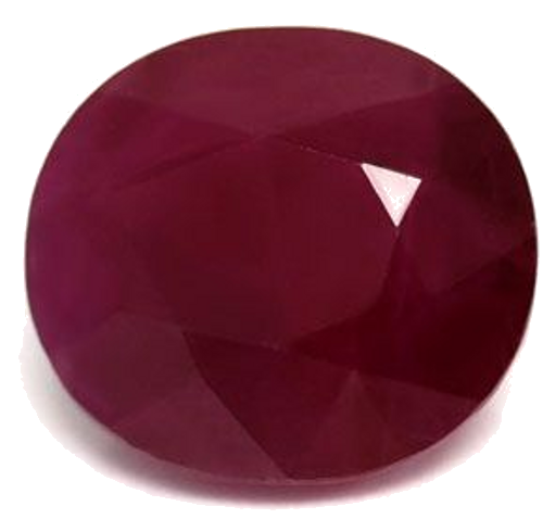 3.04 carat RED Oval Rubinas (1)