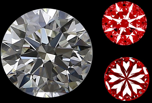 0.8 carat I-VS1 Excellent cut Natūralus Round Deimantas (1)