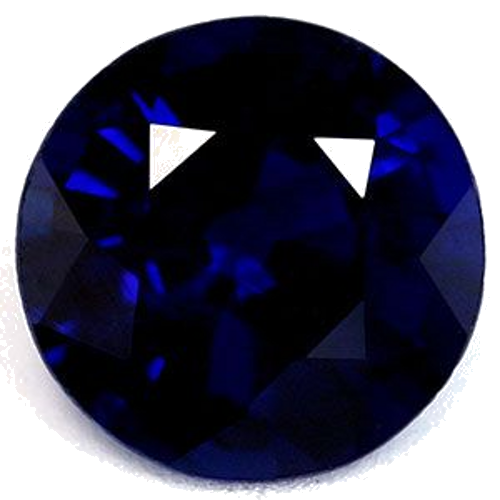 1.03 carat BLUE Round Safyras (1)