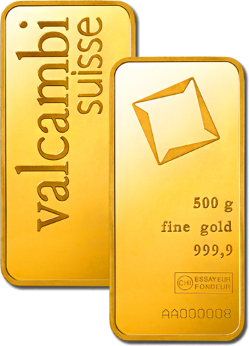 500 g Investment Gold Bar Valcambi (1)