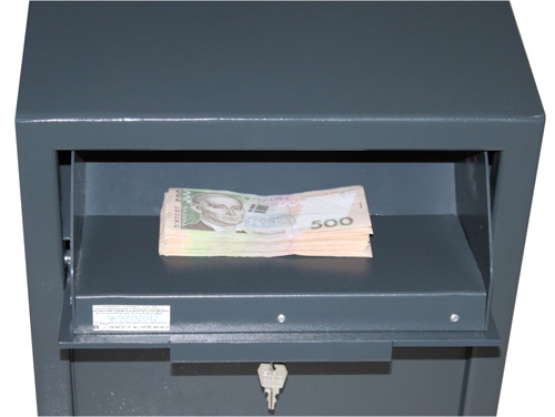 Depozitinis seifas pinigams Griffon RD.48.K (28 kg) (5)
