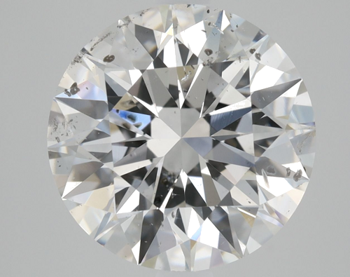 3.01 carat E-SI2 Excellent cut Natūralus Round Deimantas (1)