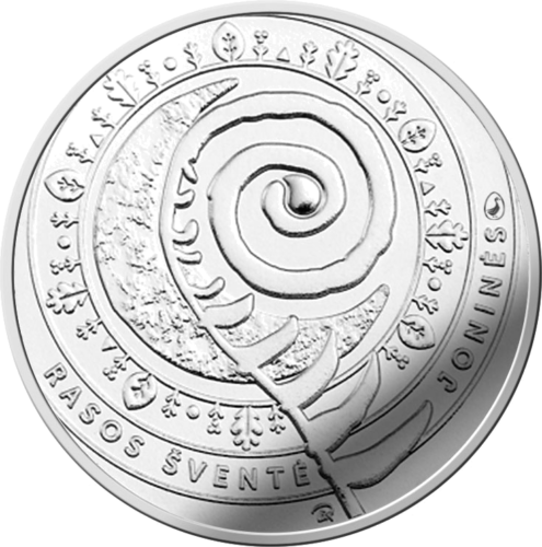 2018 Празник на росата Литва - монета от 1,50 евро (1)