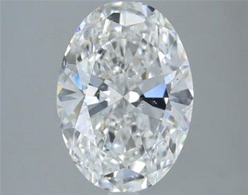 3.9 carat E-SI2 Natūralus Oval Deimantas (1)
