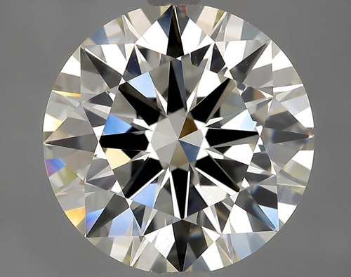 3.01 carat K-IF Excellent cut Natūralus Round Deimantas (1)
