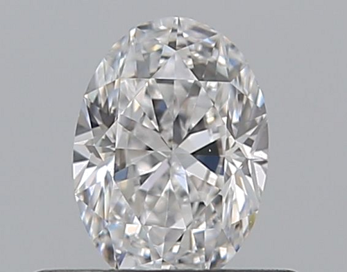 0.4 carat D-VS2 Natūralus Oval Deimantas (1)