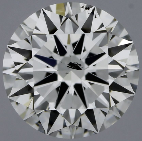 0.4 carat E-SI2 Excellent cut Natūralus Round Deimantas (1)