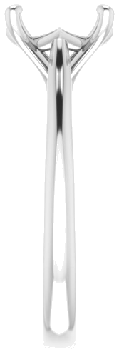 Sužadėtuvių Žiedas „Solitaire“ 750 Baltojo Aukso Round 8.8mm (4)
