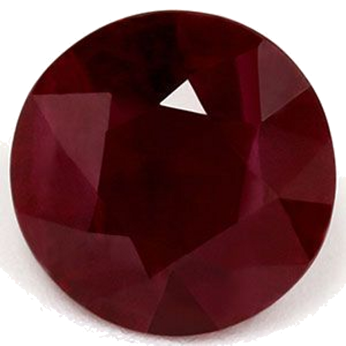1.46 carat RED Round Rubinas (1)