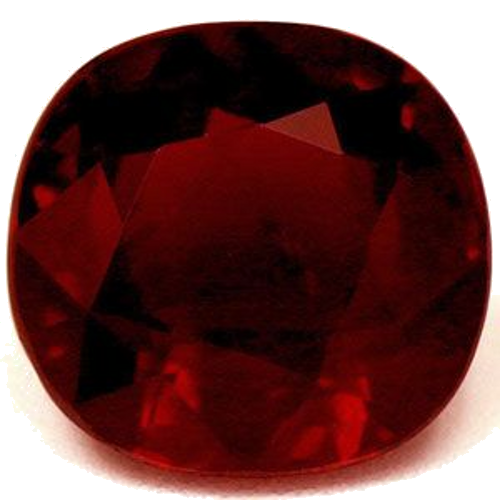 2.03 carat RED Cushion Rubinas (1)