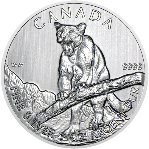 1 oz Puma 2012 Kanada sidabrinė moneta (1)