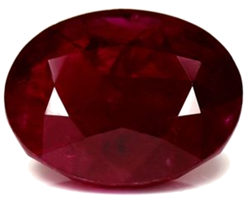 5.74 carat RED Oval Rubinas (1)