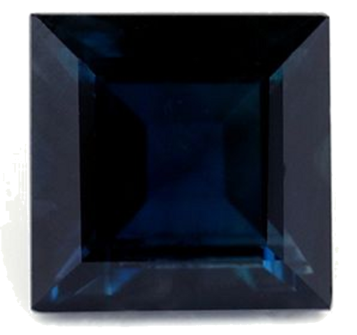 1.77 carat BLUE Square Safyras (1)