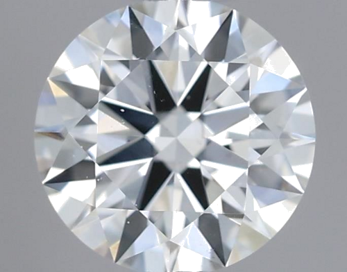 0.44 carat F-VS2 Excellent cut Natūralus Round Deimantas (1)