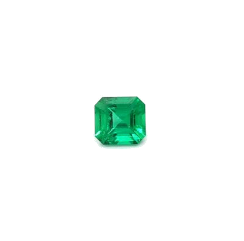 0.3 carat GREEN STEP cut Octagonal Smaragdas (1)