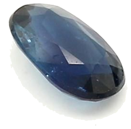 0.46 carat BLUE BRILLIANTSTEP cut Oval Safyras (1)
