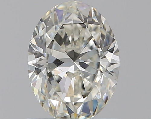 0.72 carat I-VS2 Natūralus Oval Deimantas (1)