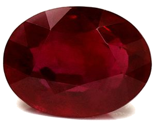 1.32 carat RED Oval Rubinas (1)