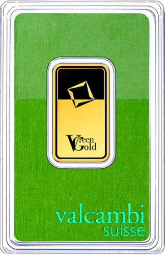 20 г Инвестиционный золотой слиток Green Gold Valcambi (2)
