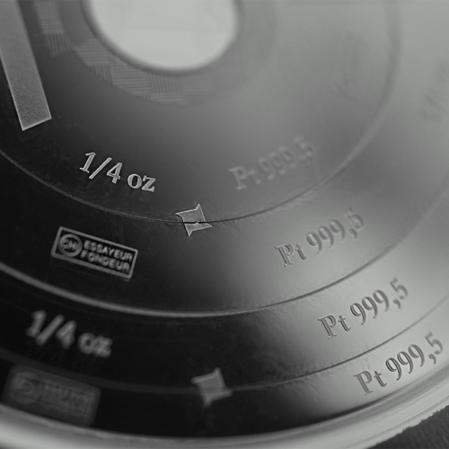 1 oz Armillary Platinum Round Ingot Valcambi (4)