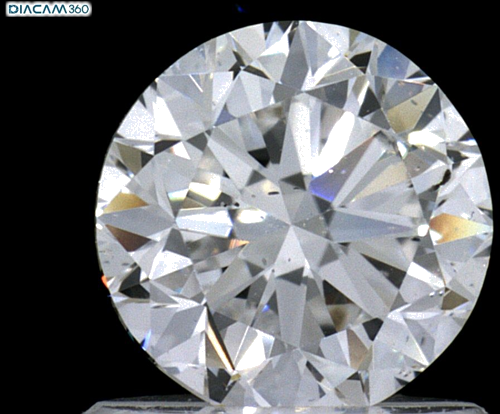 1.01 carat D-SI1 GD cut Natūralus Round Deimantas (1)