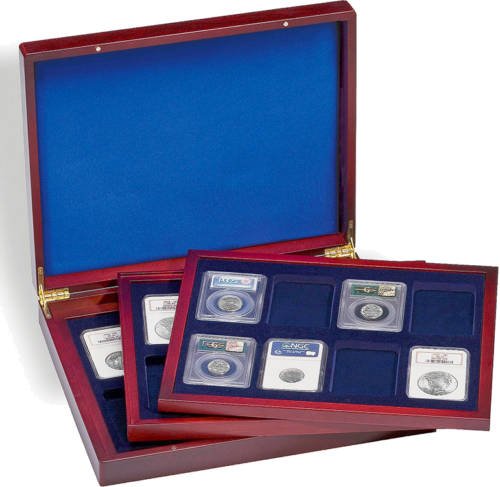Box for certified coins Volterra Trio de Luxe (1)