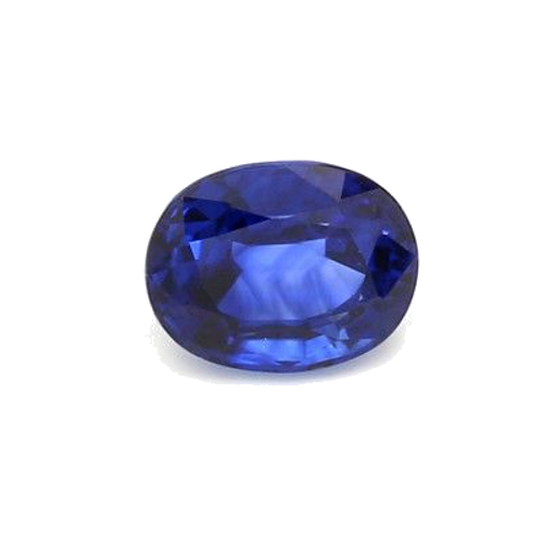 1.3 carat BLUE BRILLIANTSTEP cut Oval Safyras (1)
