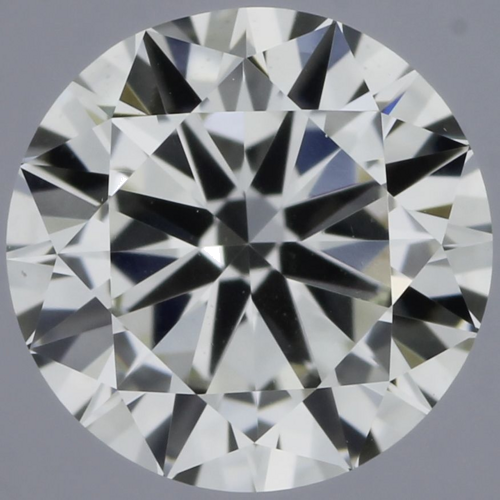 0.5 carat K-VVS1 GD cut Natūralus Round Deimantas (1)