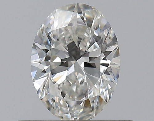 0.37 carat G-SI1 Natūralus Oval Deimantas (1)