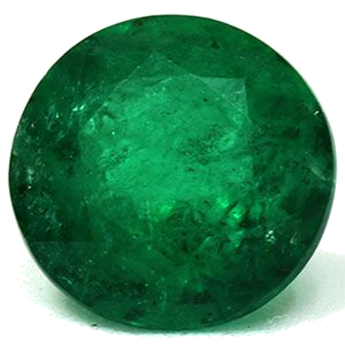 1.95 carat GREEN Round Smaragdas (1)