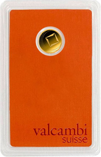 1 g Investment Gold Round Bar Valcambi (2)