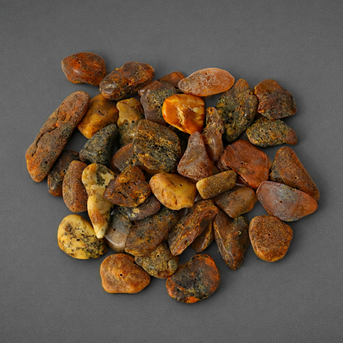 Gręžtas gintaras Mix (50 g) (2)