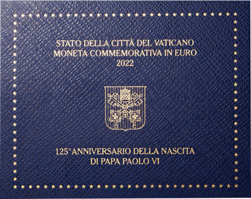 2022 Vatican Pope Paul VI 2 euro coin (4)