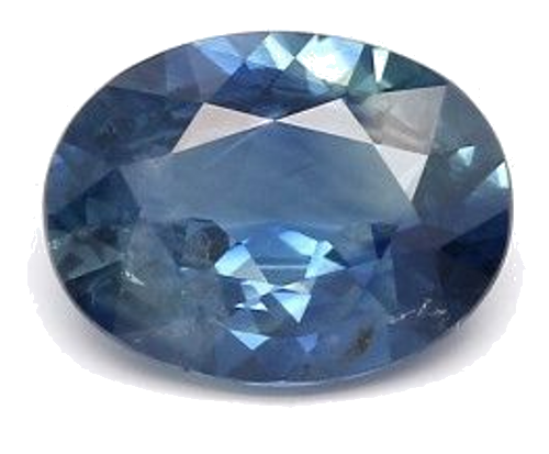 3.26 carat BLUE BRILLIANTSTEP cut Oval Safyras (1)