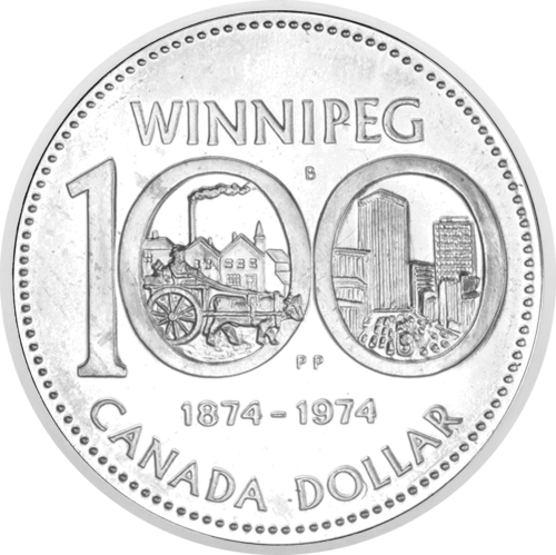 1 dolārs Kanāda Elizabete II sudraba monēta (1)