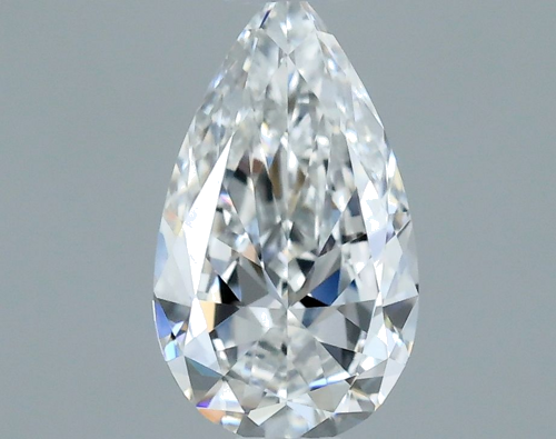 0.3 carat E-VVS1 Natūralus Pear Deimantas (1)