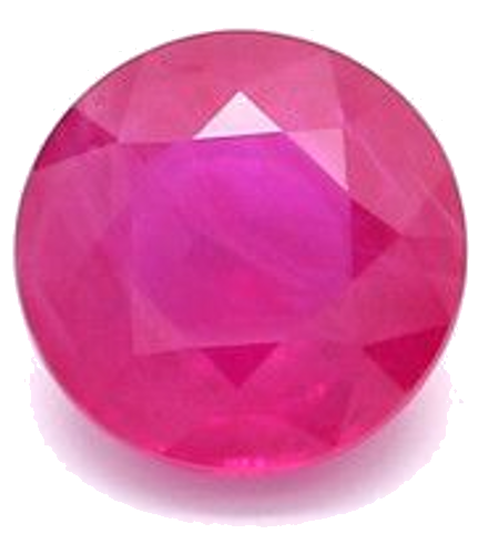 1.47 carat RED BRILLIANTSTEP cut Round Rubinas (1)