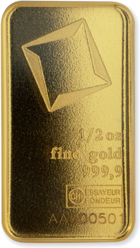 1/2 oz Investment Gold Bar Valcambi (1)