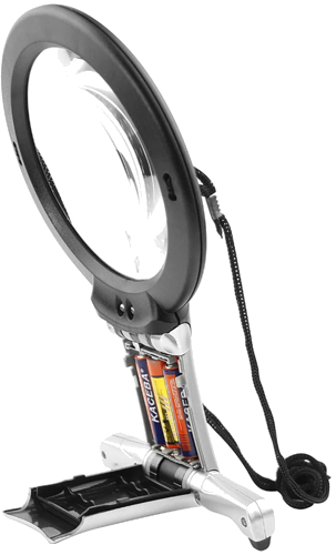 Universal Magnifying Glass with LED Light 2x 6x (4)