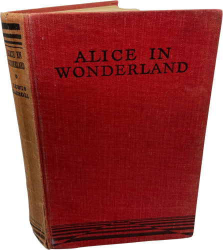 Antikvarinė knyga „Alice in Wonderland“, 18 x 15 cm, apie 1935 m., Didžioji Britanija (2)