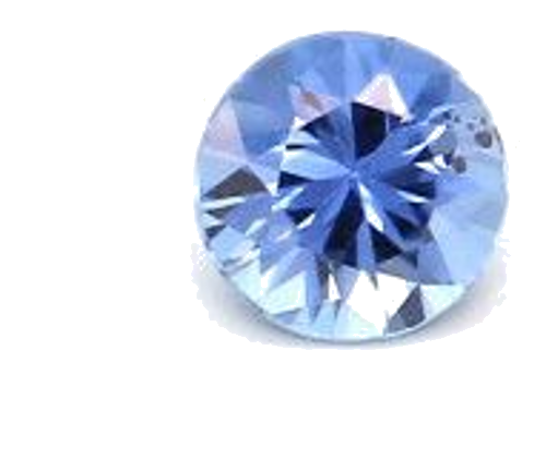 0.11 carat BLUE BRILLIANT cut Round Safyras (1)