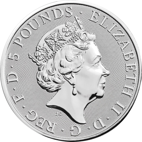 2 oz 2022 Anglija Lauva (Tjūdori) Lielbritānijas sudraba monēta (2)