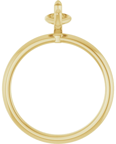 14K Yellow  12x6 mm Marquise Solitaire Engagement Ring Mounting (2)