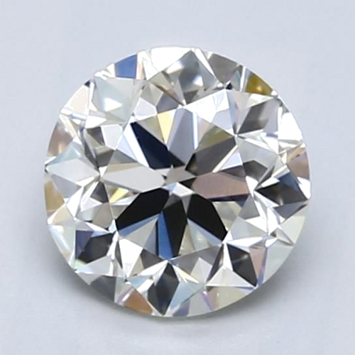 1.51 carat I-VVS2 Very Good cut Natūralus Round Deimantas (1)